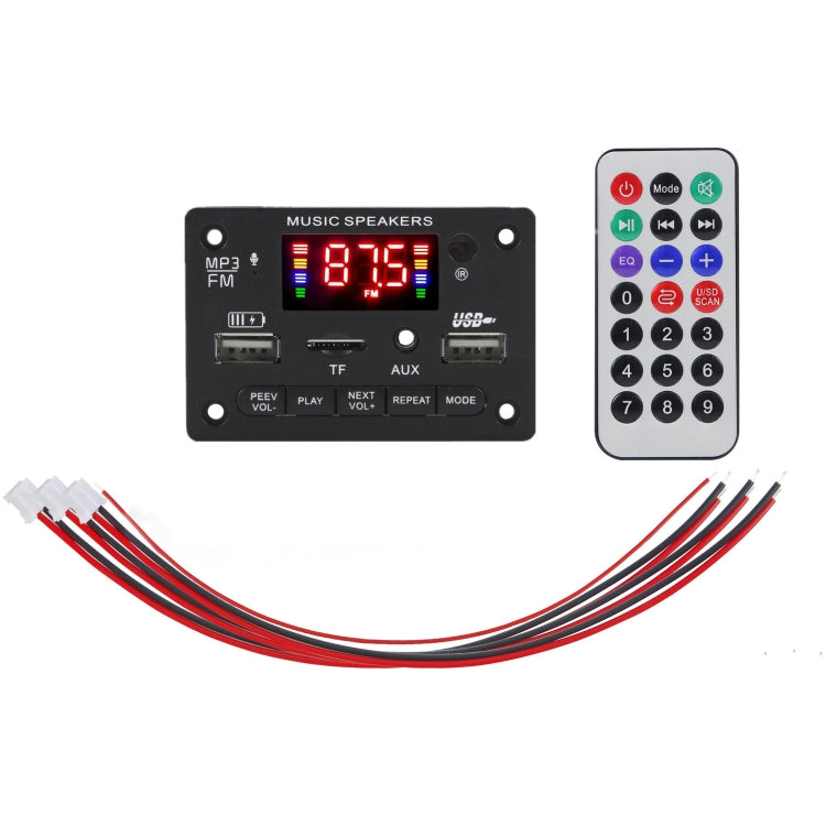 JX-809BT Car 12V Audio MP3 Player Decoder Board FM Radio USB