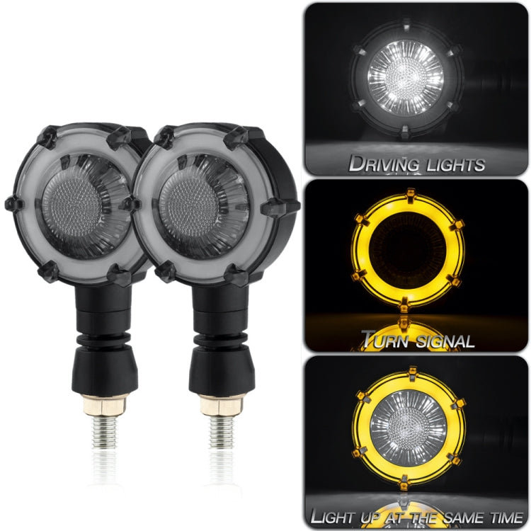 PE-ZSD-174 Motorcycle Flashing Rotation Mode LED Two-color Modified