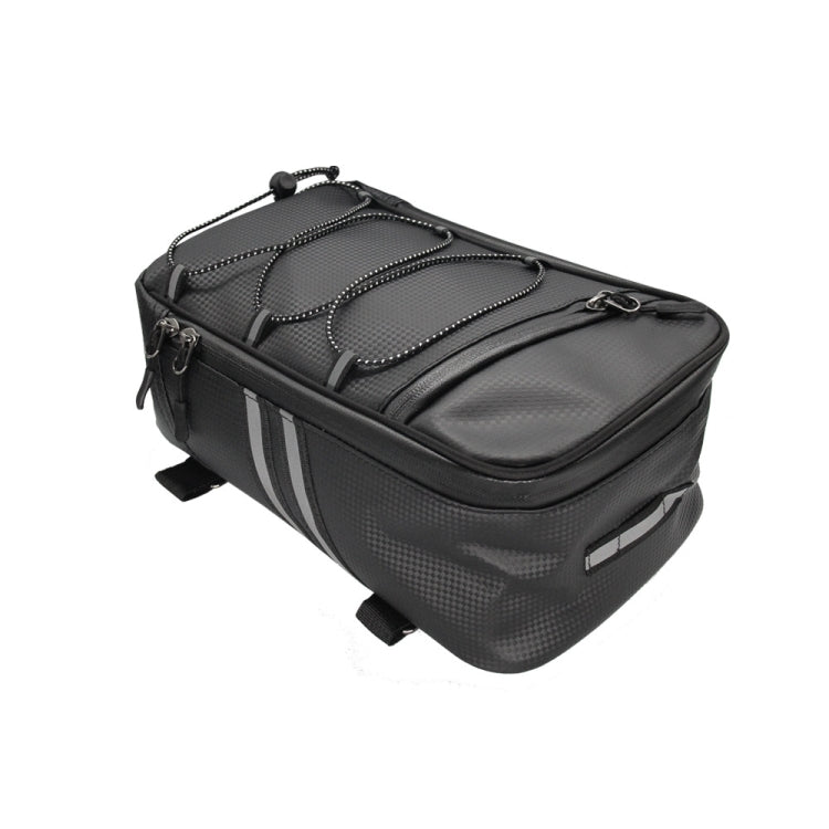 Motorcycle Waterproof PU Leather Rack Rear Carrier Bag