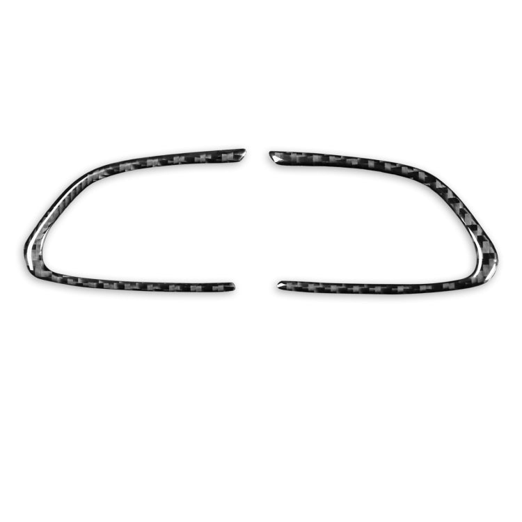 Car Carbon Fiber Steering Wheel Buttons Decorative Sticker for