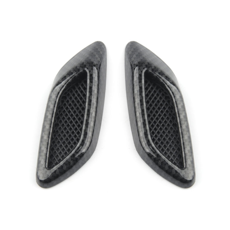 2 in 1 Car Hood Frame Decorative Stickers Fender Air Outlet