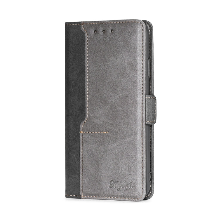 Contrast Color Side Buckle Leather Phone Case, For Kyocera Android One S10, For Honor X9a 5G, For OnePlus Ace 2/11R
