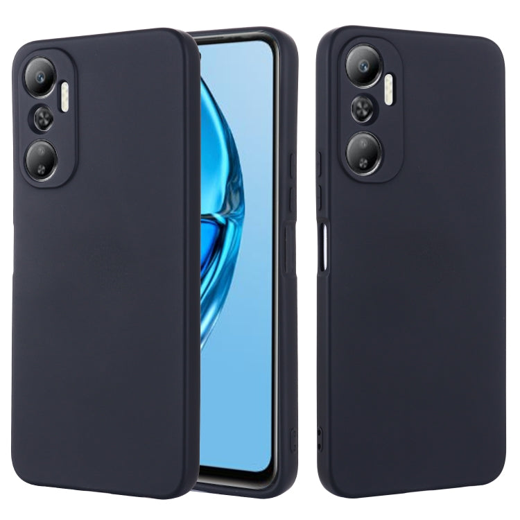 Pure Color Liquid Silicone Shockproof Phone Case, For Infinix Hot 20 4G X6826, For Infinix Hot 20 Play X6825, For Infinix Hot 20i X665E, For Infinix Hot 20S X6827, For Infinix Zero 20 X6821, For OPPO A58 / A58x / A78 Global
