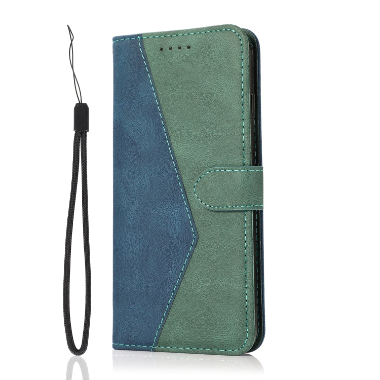 Dual-color Stitching Leather Phone Case, For Xiaomi Civi 2, For Xiaomi Mi 10T 5G, For Xiaomi Mi 11, For Xiaomi Mi 11 Lite
