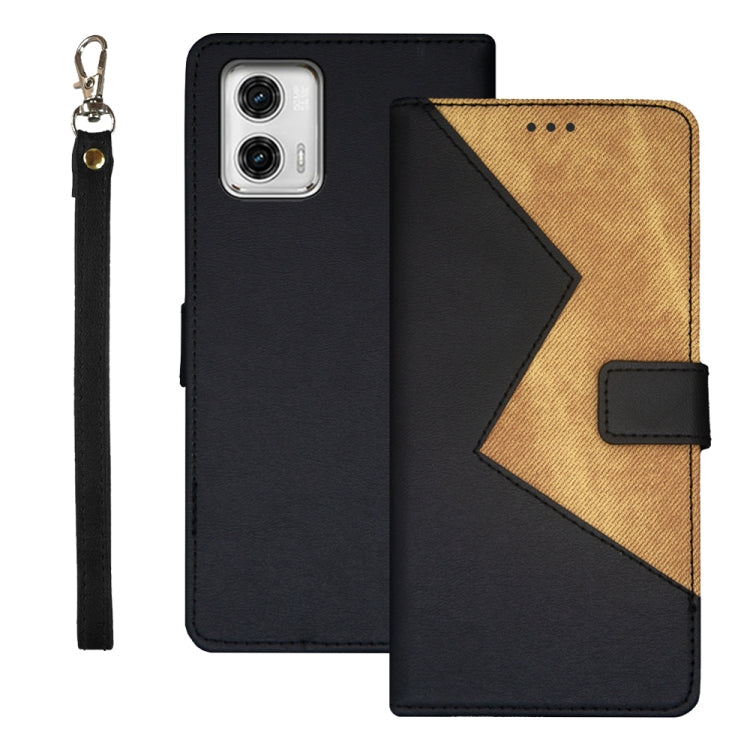 idewei Two-color Splicing Leather Phone Case, For T-Mobile REVVL 6 5G, For Motorola Moto G23/G13, For Motorola Moto G73, For OPPO A78 5G Global/A58x/A58 5G, For Realme C55 4G, For Realme GT3 5G Global/GT Neo 5 5G, For Sharp Rouvo V, For Ulefone Note 14...