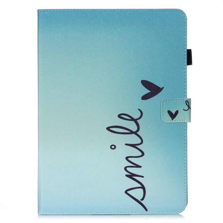 Colored Drawing Horizontal Flip Leather Case, with Sleep / Wake-up Function & Holder & Card Slo & Wallet, For iPad Pro 11 (2020)