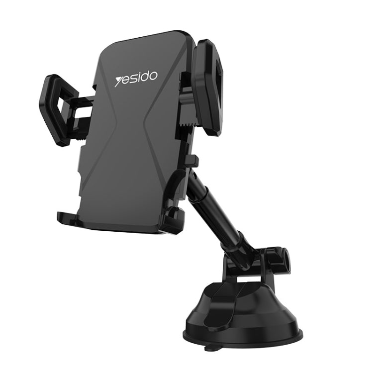Yesido C40 Car Foldable 360 Degree Rotation Automatic Clip Phone