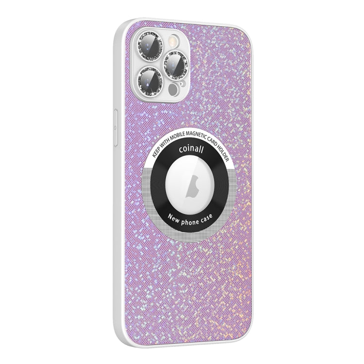 Colorful Glitter Magnetic Magsafe TPU + PC Phone Case, For iPhone 12 Pro, For iPhone 12 Pro Max, For iPhone 11, For iPhone 11 Pro