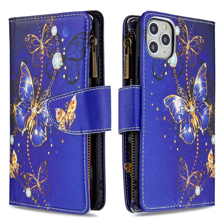 Colored Drawing Pattern Zipper Horizontal Flip Leather Case with Holder & Card Slots & Wallet, For iPhone 11 Pro Max, For Huawei P40