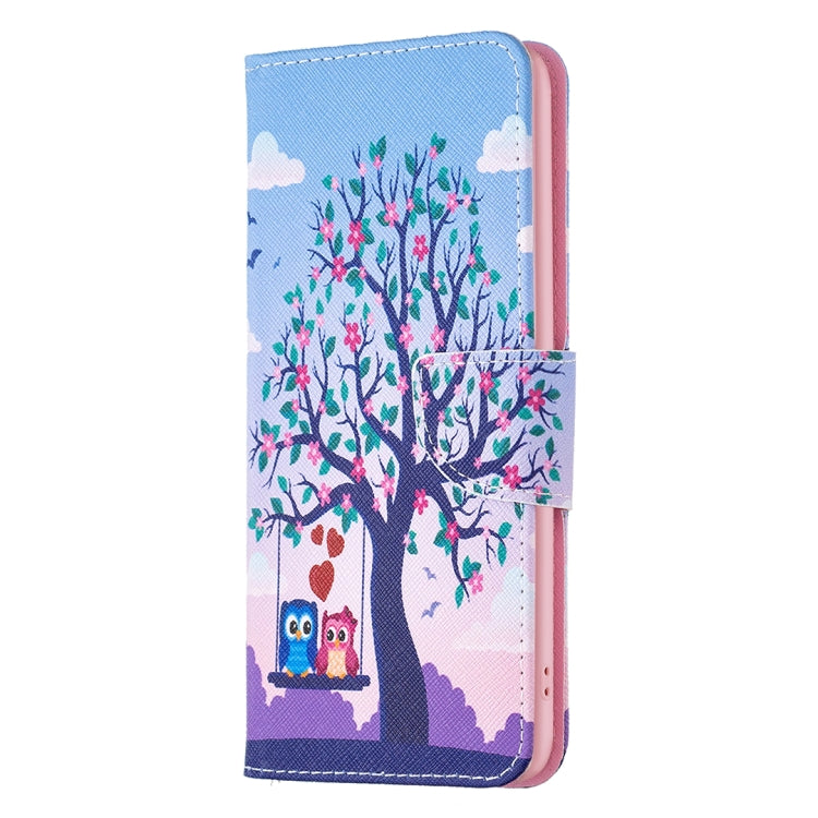 Colored Drawing Pattern Leather Phone Case, For Xiaomi Redmi Note 13, For Xiaomi Redmi Note 13 4G Global