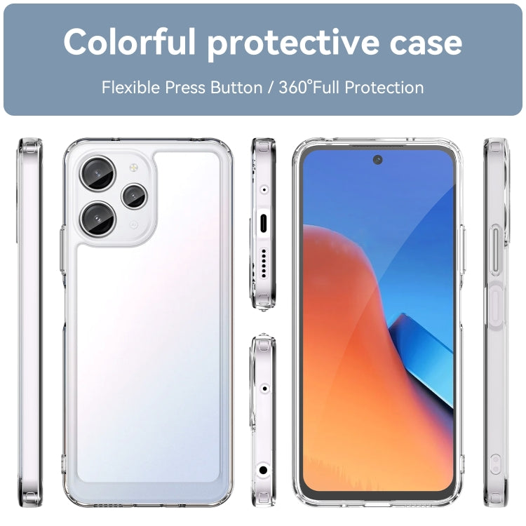 Colorful Series Acrylic Hybrid TPU Phone Case, For Xiaomi Redmi 12R, For Xiaomi 13T Pro, For Xiaomi 13T, For Xiaomi Poco F5 Pro