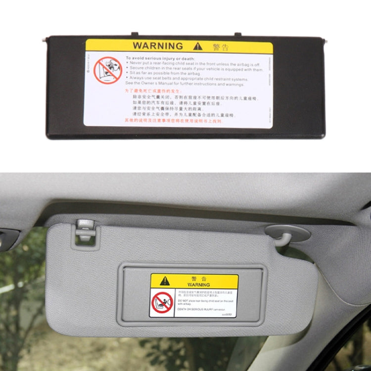 For Peugeot 308 2010-2022 Left-hand Drive Car Sun Visor Makeup Mirror