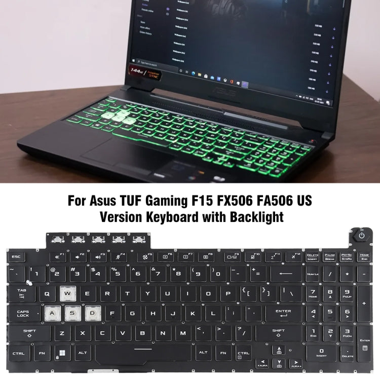 US Version Backlight Laptop Keyboard, For Asus ROG Strix GL703V GL703V ...