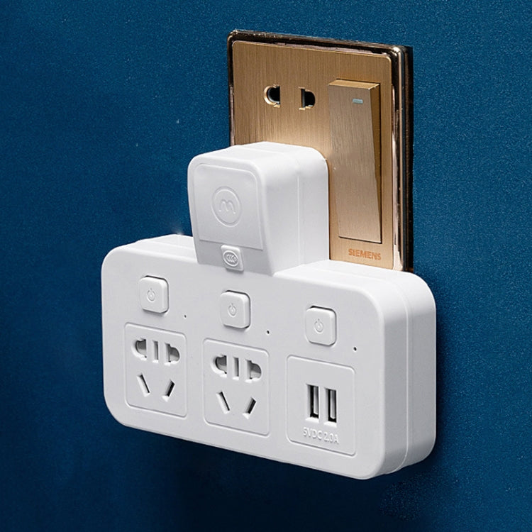 Home Office Multifunctional USB Wireless Plug Converter Plug Board