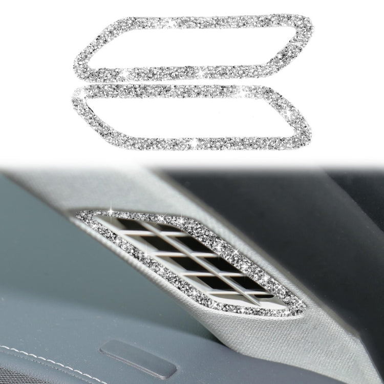 For Ford Mustang Mach E 2021 Car Door Pillar Air Outlet Diamond