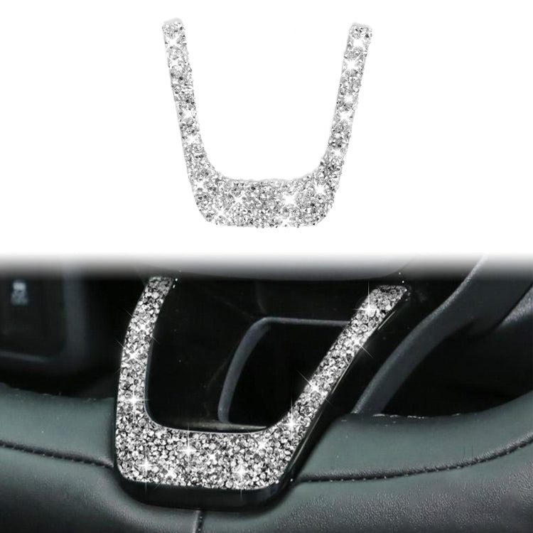 For Ford Mustang Mach E 2021 Car Steering Wheel Diamond Decorative