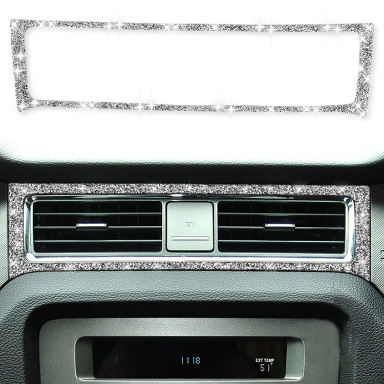 Car Middle Air Outlet Diamond Decoration Sticker