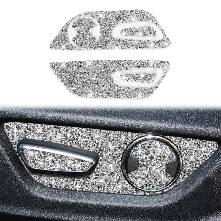 For Ford Mustang 2015-2020 Car Seat Adjustment Button Diamond