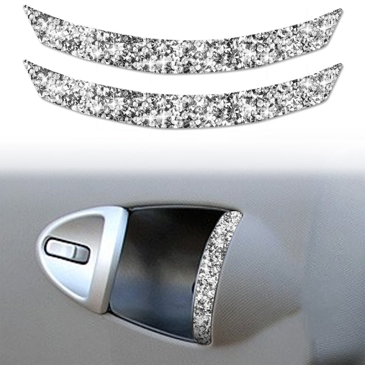 For Nissan 350Z 2003-2009 2pcs Car Air Outlet Diamond Decorative