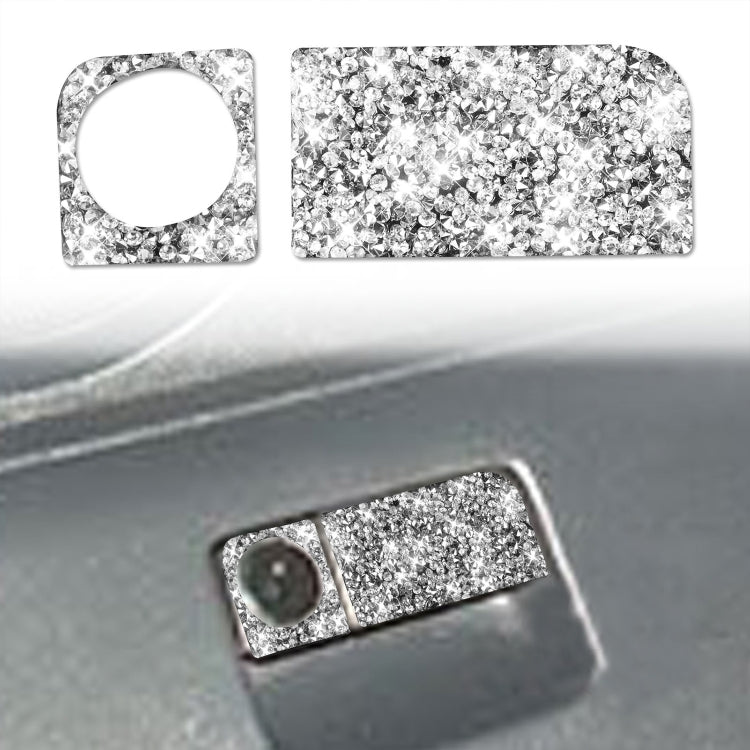 For Nissan 350Z 2003-2009 Car Rear Storage Box Lock Diamond