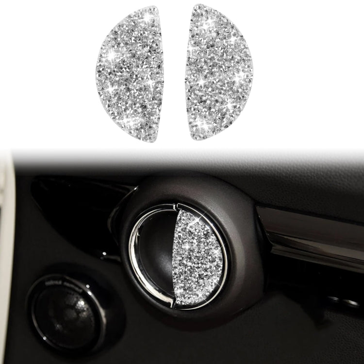 Car Door Inner Handle Diamond Decoration Sticker