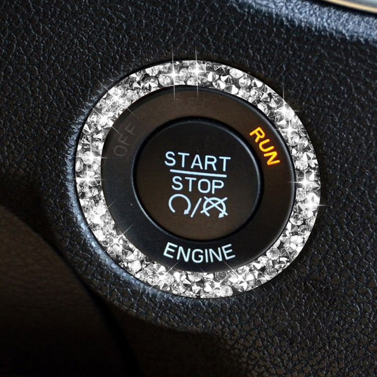For Dodge Charger 2011-2014 Car Engine Starting Circle Diamond