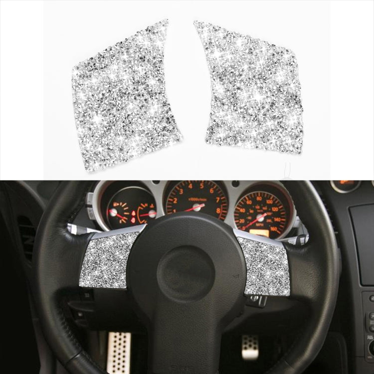 For Nissan 350Z 2006-2009 Car Steering Wheel Diamond Sticker