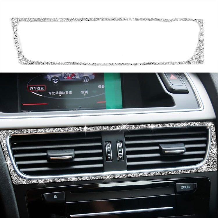 For Audi A4 / A5 / Q5 Car Air Conditioning Air Outlet Frame Diamond