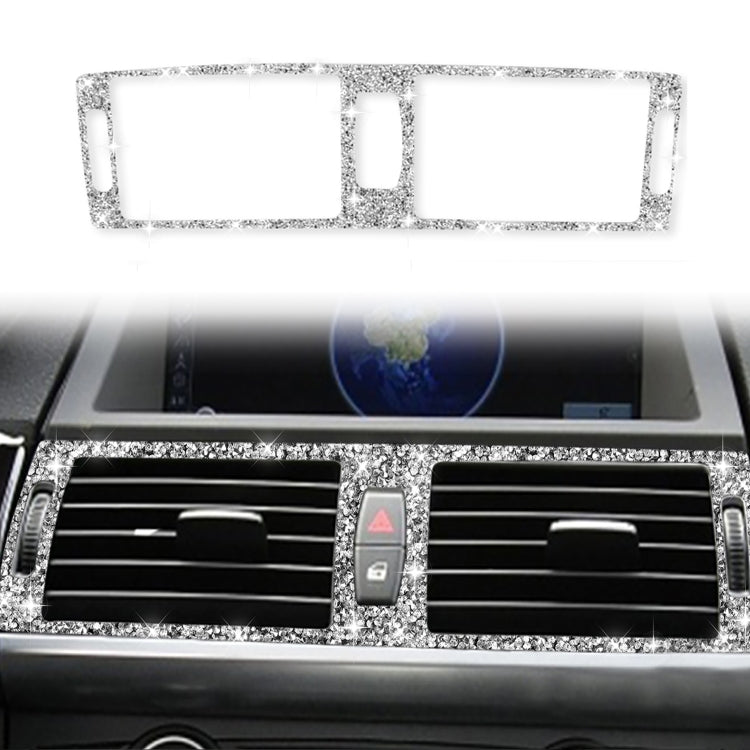 For BMW X5 E70 / X6 E71 2008-2013 Car Middle Air Outlet Diamond