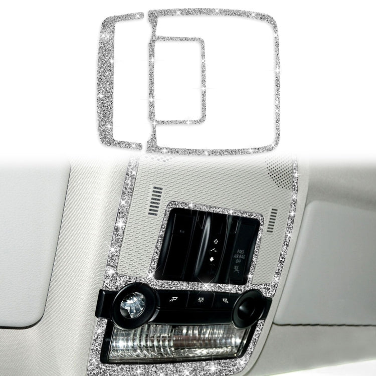 For BMW X5 E70 / X6 E71 2008-2013 2pcs Car Reading Light Diamond