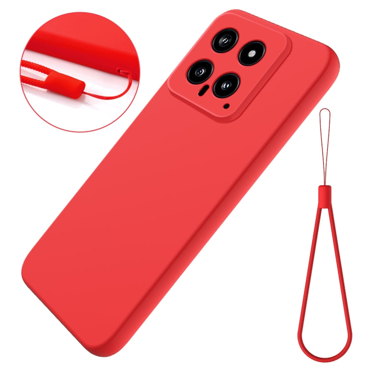 Solid Color Liquid Silicone Dropproof Full Coverage Phone Case, For Xiaomi 14, For Xiaomi Redmi Note 13 5G Global, For Xiaomi Redmi Note 13 Pro+ 5G Global, For Xiaomi 13T/13T Pro/Redmi K60 Ultra, For Xiaomi Redmi K70/K70 Pro                            ...