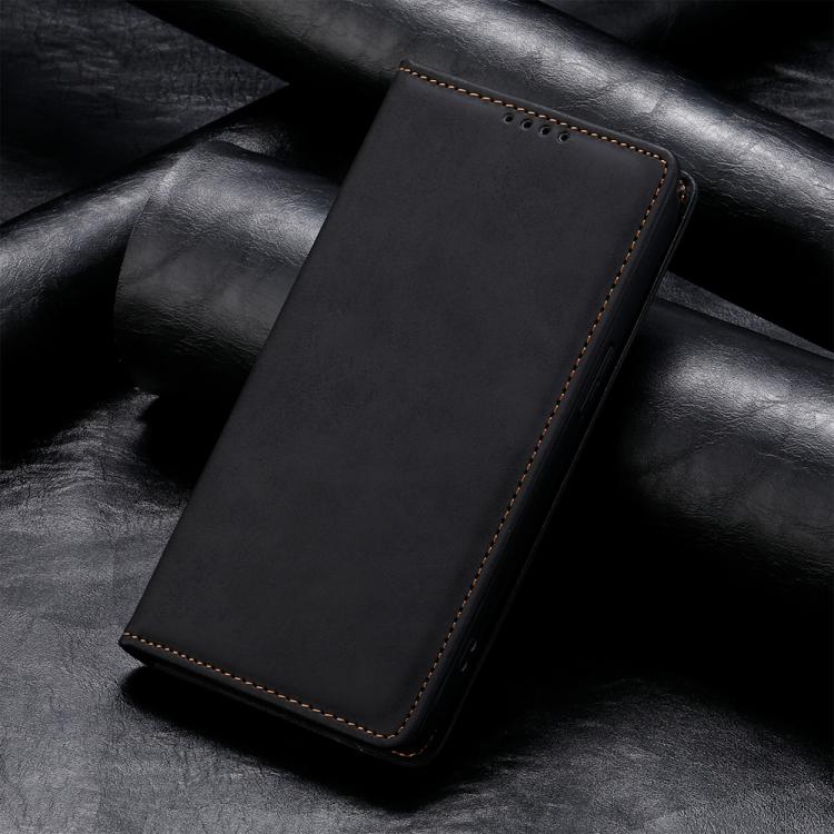 Business Solid Color Magnetic RFID Leather Phone Case, For Redmi A5 4G 171.7mm / Xiaomi Poco C71, For Redmi Note 14 4G 164.84mm, For Redmi Note 14 Pro 4G, For Redmi Note 14 4G 163.25mm Global