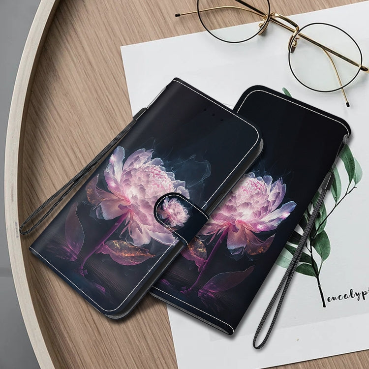 Crystal Texture Colored Drawing Leather Phone Case, For Xiaomi Redmi 13 4G, For Xiaomi Redmi K70 Pro / K70