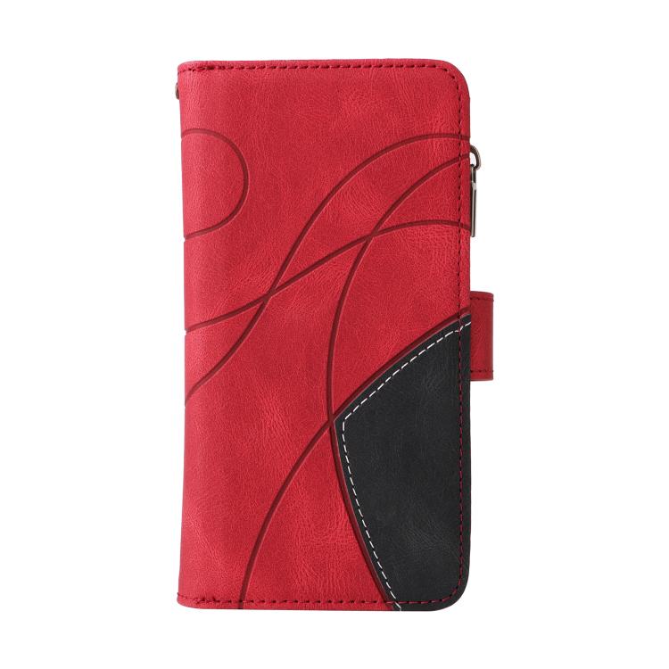 Dual-color 9 Card Slots Zipper Wallet Leather Phone Case, For Xiaomi Poco F7, For Xiaomi 14T Pro, For Xiaomi 14T, For Xiaomi Poco F6