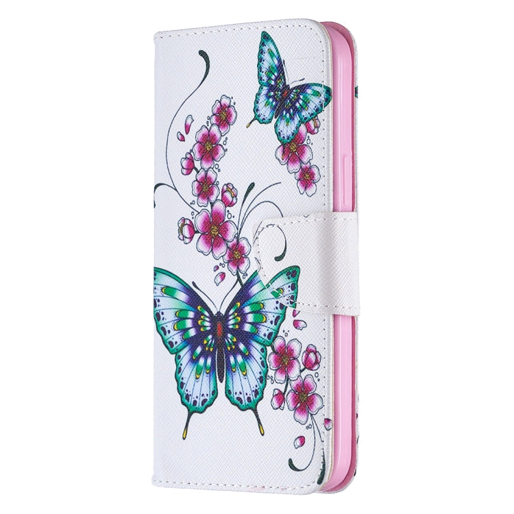 Colored Drawing Pattern Horizontal Flip Leather Case with Holder & Card Slots & Wallet, For iPhone 12 Pro Max, For Samsung Galaxy Note20