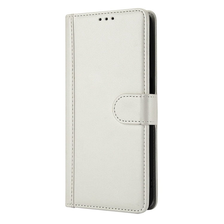 Skin Feel Pure Color Card Slots Leather Phone Case with Dual Lanyard, For Redmi Note 11 4G / Note 12S 4G Global, For Redmi Note 12 4G Global, For Redmi Note 10 4G / Note 10S 4G, For Redmi Note 10 Pro 4G / Note 10 Pro Max