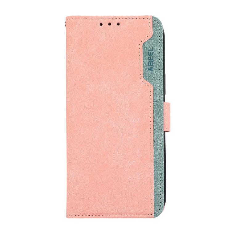 ABEEL Color Block Magnetic RFID Leather Phone Case, For Redmi Note 15 5G Global 164mm, For Redmi 15C 5G / 4G EU 173mm, For Redmi 15 5G Global / 15 4G SEA, For Redmi 15 5G / 4G EU 171mm