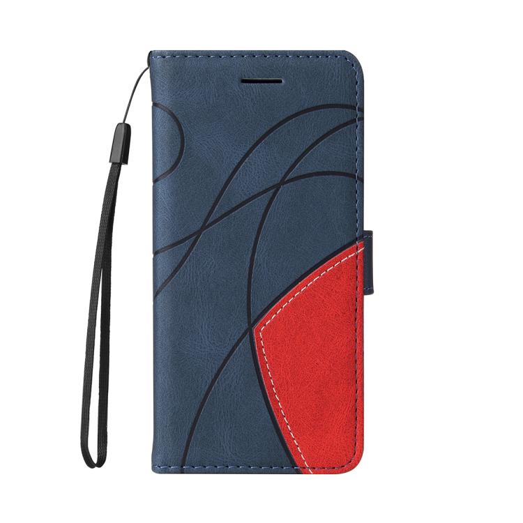 Dual-color Splicing Flip Leather Phone Case, For Xiaomi 17 Pro Max, For Xiaomi 17, For Xiaomi POCO M7 4G 169mm, For Xiaomi Poco M7 4G 171mm