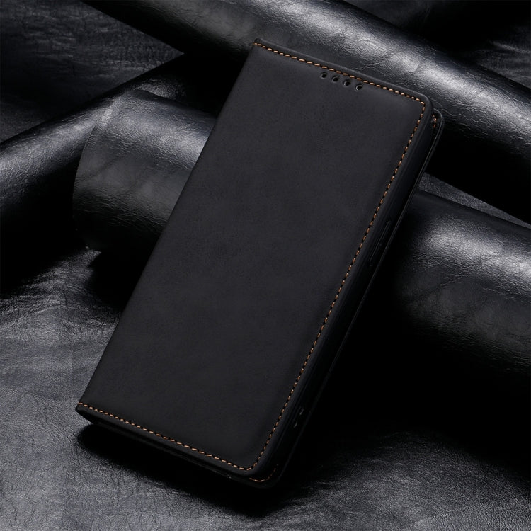 Business Solid Color Magnetic RFID Leather Phone Case, For Xiaomi 15 Pro, For Xiaomi 15, For Xiaomi 14T Pro, For Xiaomi 14T