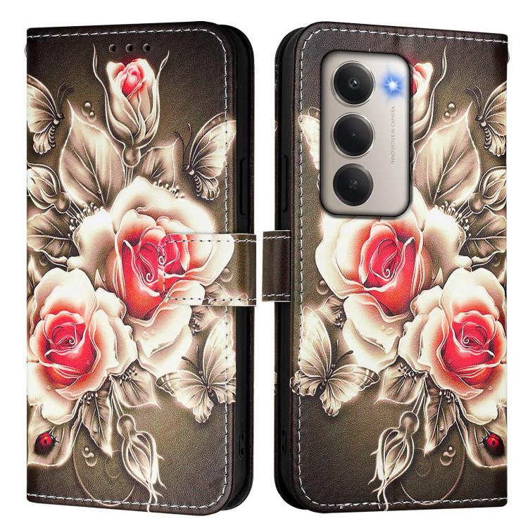 Colored Drawing Pattern Plain Weave Leather Phone Case, For Redmi 15 5G Global / 15 4G SEA 169mm, For Redmi Note 14 Pro / 14 Pro+ 5G Global, For Redmi  Turbo 4