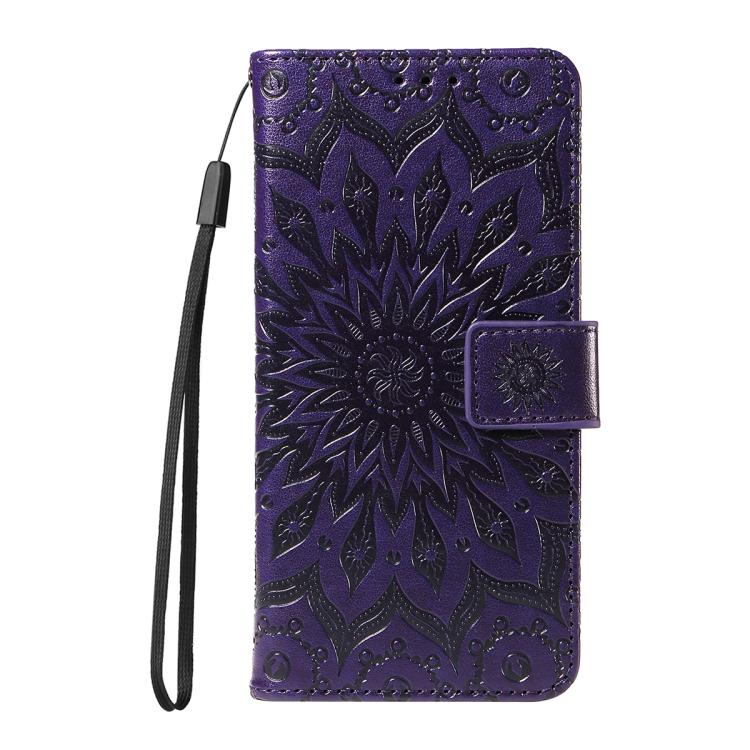 Embossed Sunflower Pattern Flip Leather Phone Case, For Xiaomi Poco M6 Pro 4G Global, For Xiaomi 15 Ultra 5G Global