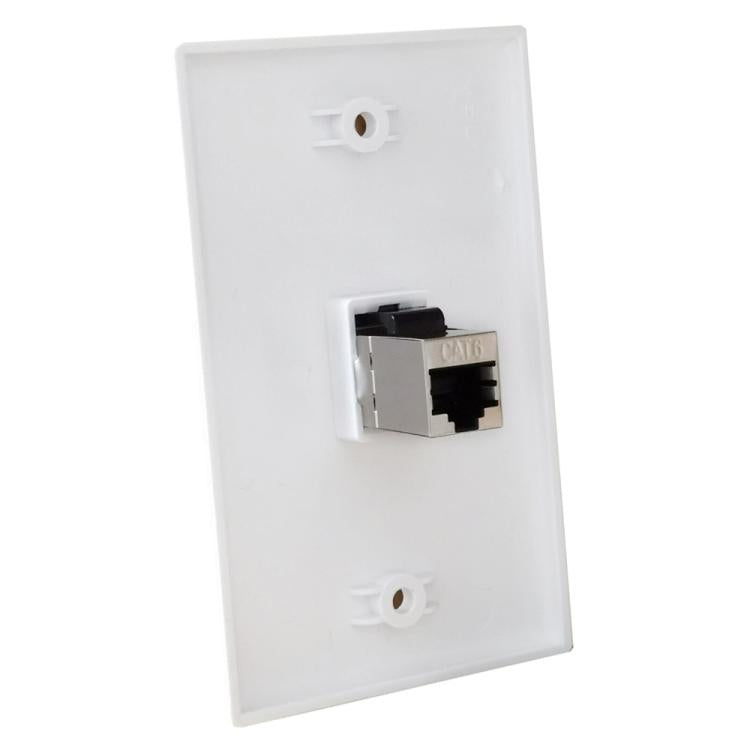 RJ45 Cat6 Shielded in-line Coupler with Keystone Latch | Bulky Mart