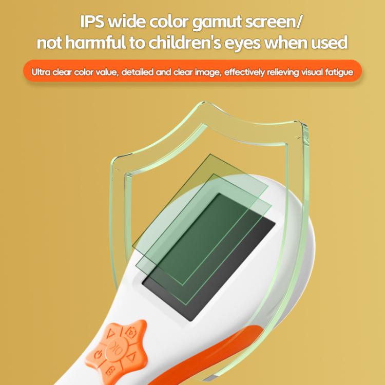 2 inch IPS Screen Children Handheld Digital Microscope 500X Magnificat ...