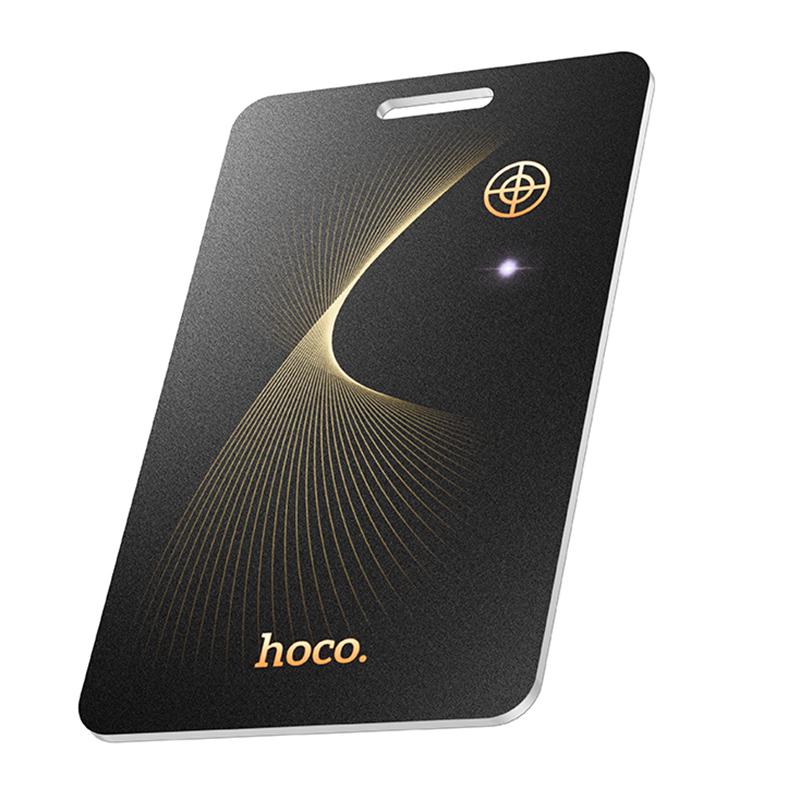 hoco E92 Saviour Card-Type Smart Positioning Anti-lost Device(Black)