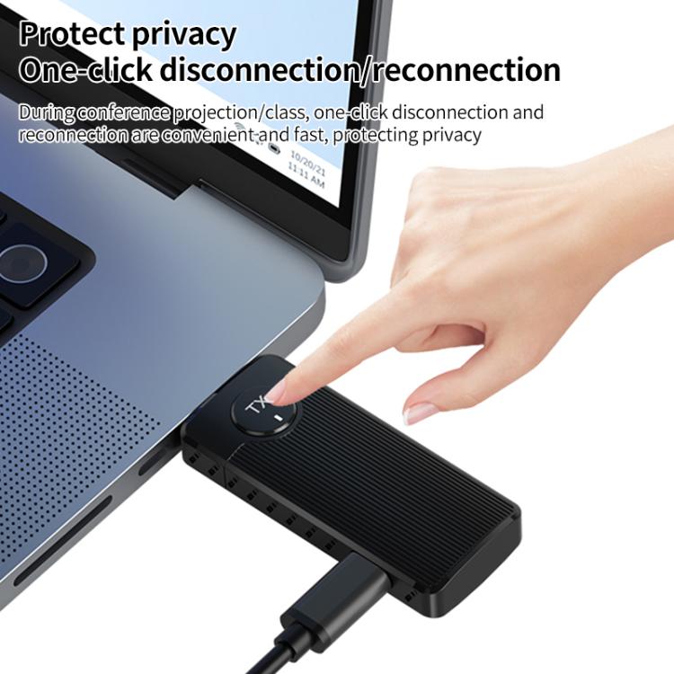 Q50 Vertical Texture Wireless HDMI Video Transmitter and Receiver Exte ...