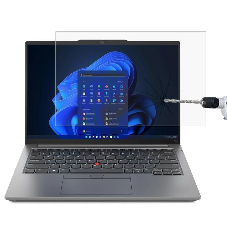 Laptop Screen HD Tempered Glass Protective Film, For ThinkPad E14 Gen ...