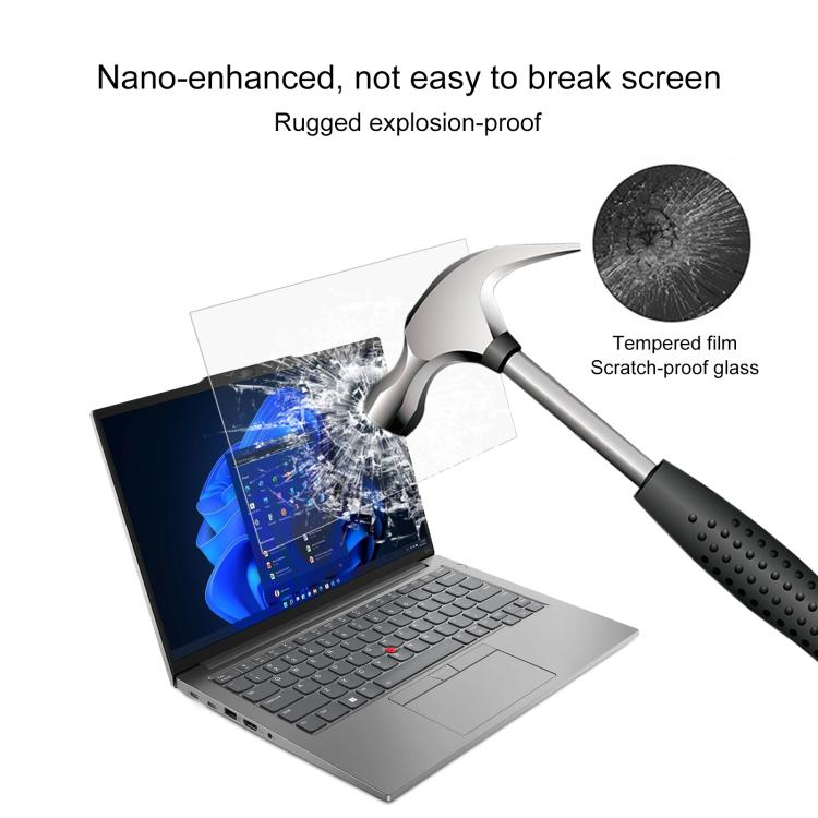 Laptop Screen HD Tempered Glass Protective Film, For ThinkPad E14 Gen ...