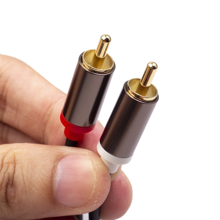 2 x RCA to 2 x RCA Gold-plated Audio Cable, 1m, 2m, 3m – Bulky Mart