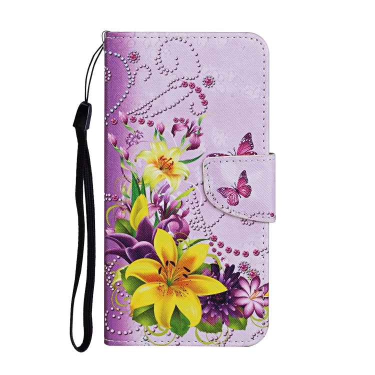 Colored Drawing Pattern Horizontal Flip Leather Case with Holder & Card Slots & Wallet, For iPhone 12 Pro Max