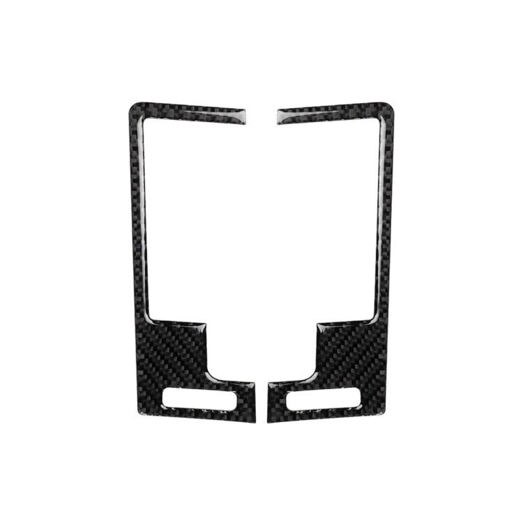 Car Carbon Fiber Center Ventilation Exhaust Decorative Sticker for